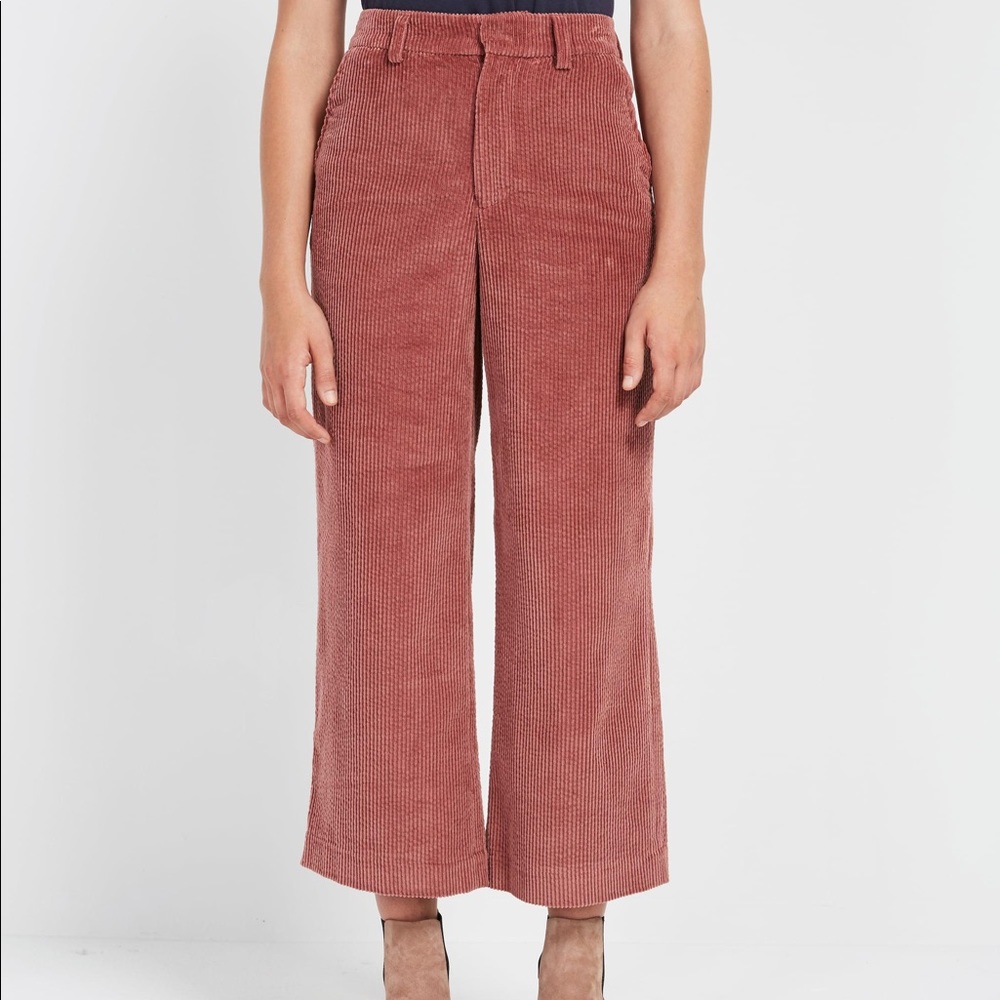 Frank And Oak Corduroy Wide Leg Pants